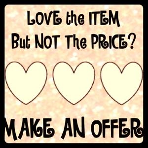 ❤make ❤an ❤offer❤